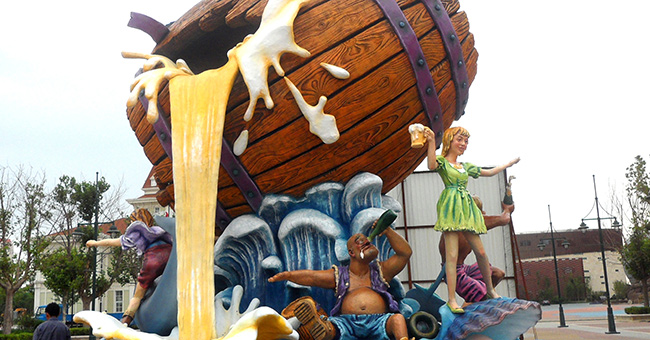 大连玻璃钢雕塑,大连塑石假山,大连园林景观