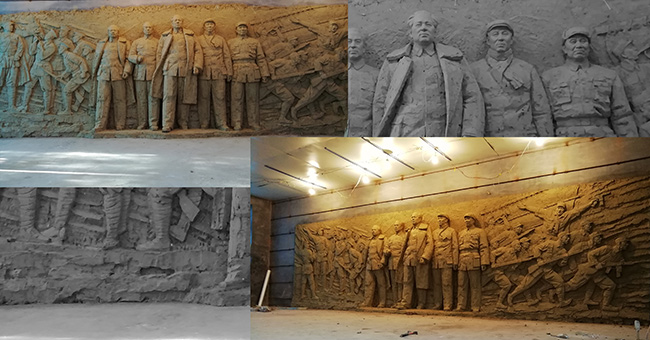 大连国家电网党建馆-泥稿